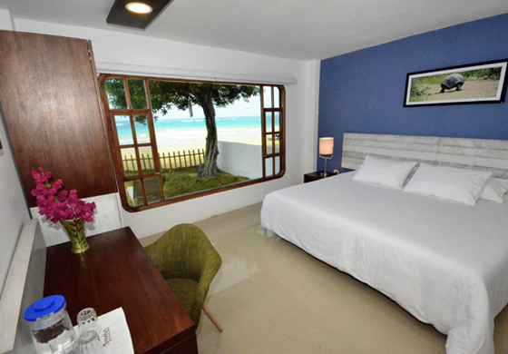 Hotel on Isabela Island